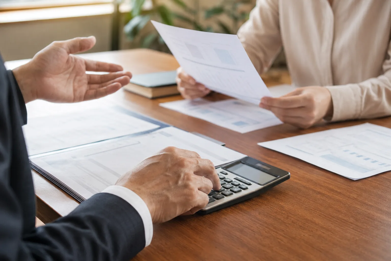 相談風景のイメージ